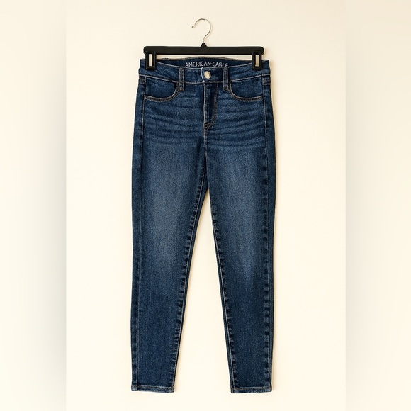 American Eagle Hi-Rise Jegging Size 6R | Next Level Stretch Skinny Jeans - Picture 1 of 2